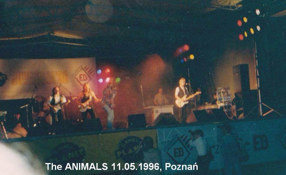 The Animals Poznan Poland 1996
