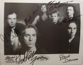 The Animals autographed poster from 1997